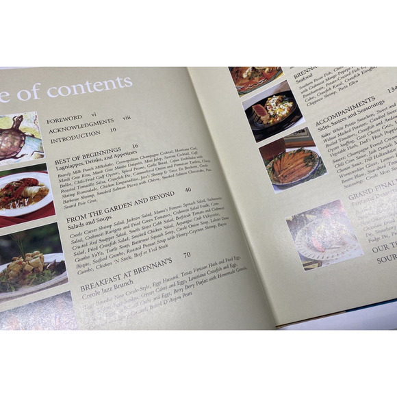 2001 Brennans of Houston in Your Kitchen Signed Carl Walker Vintage HC Cookbook - Picture 7 of 15